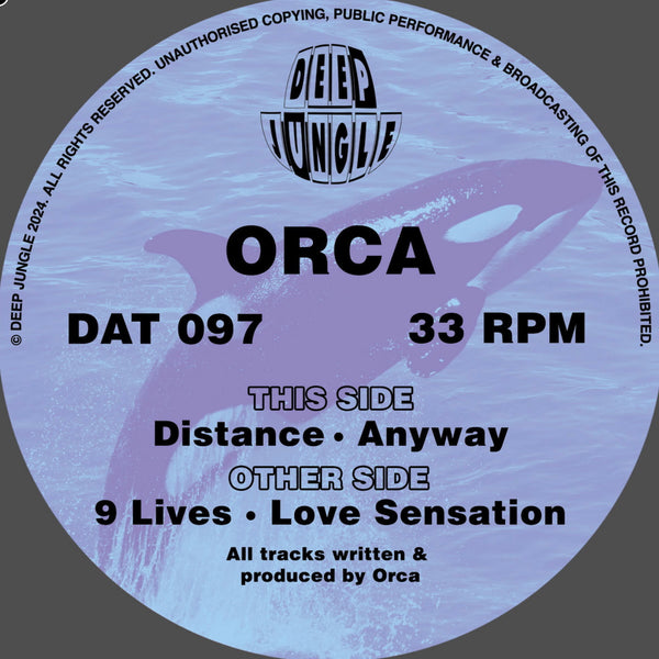 ORCA '9 LIVES EP' 12"