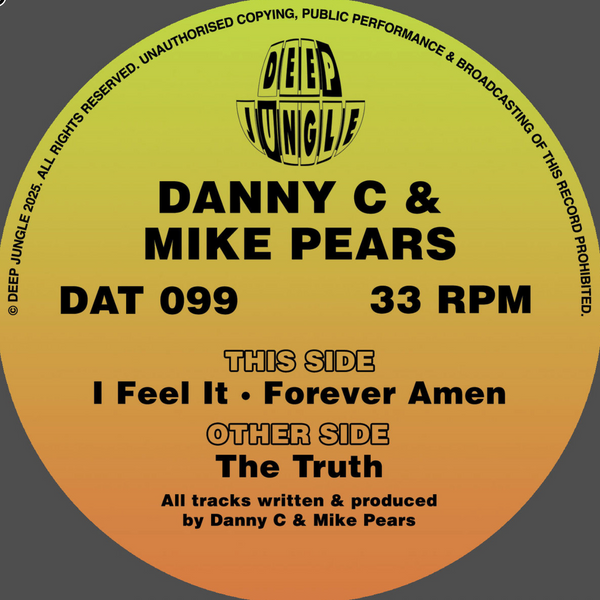 *PRE-ORDER* DANNY C & MIKE PEARS 'THE TRUTH' 12"