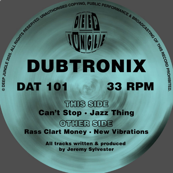 DUBTRONIX 'RAS CLART MONEY' 12"