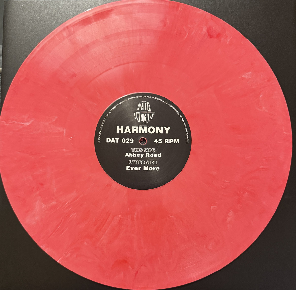 DJ HARMONY 'EVER MORE / ABBEY ROAD' 12"