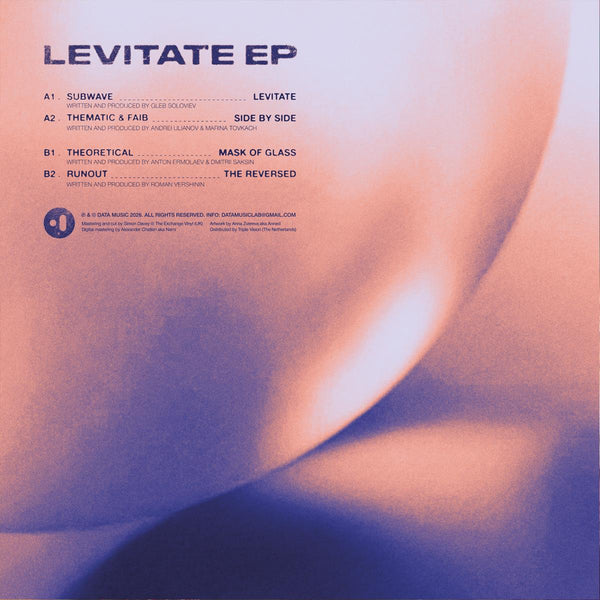 *PRE-ORDER* VARIOUS 'LEVITATE EP' 12"