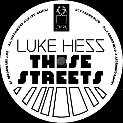 Luke Hess 'These Streets' 12"