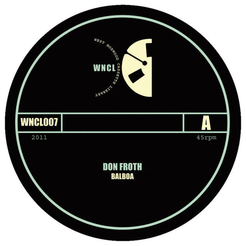 DON FROTH 'BALBOA / VON' 10"