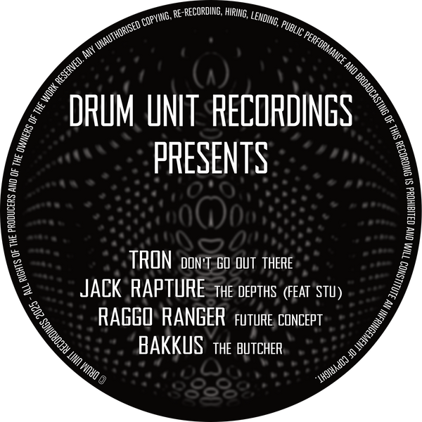 *PRE-ORDER* DRUM UNIT PRESENTS 'SHADOWS MOVE IN THE DARK' 12"