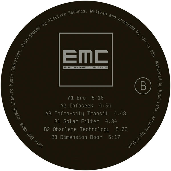 SIN:IT:SIN 'OBSOLETE TECHNOLOGY EP' 12"