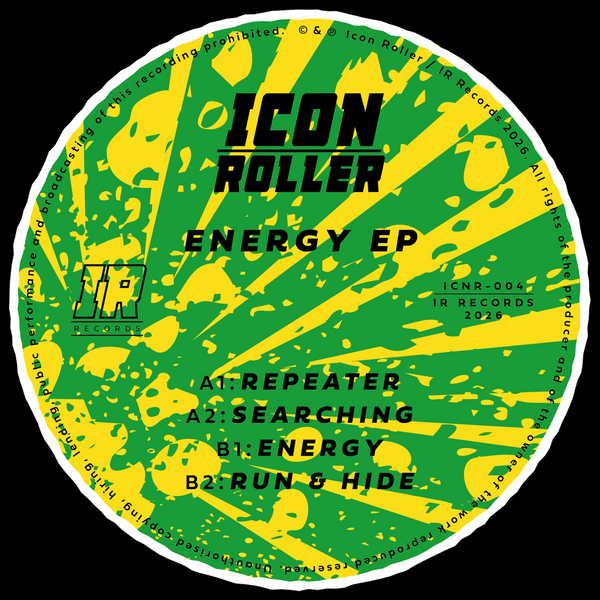 ICON ROLLER 'ENERGY EP' 12"