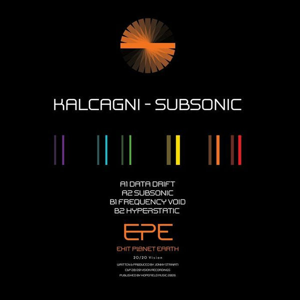 *PRE-ORDER* KALCAGNI 'SUBSONIC' 12"