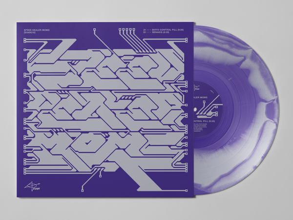 SPEED DEALER MOMS 'BIRTH CONTROL PILL' 12" (PURPLE SPLATTER)