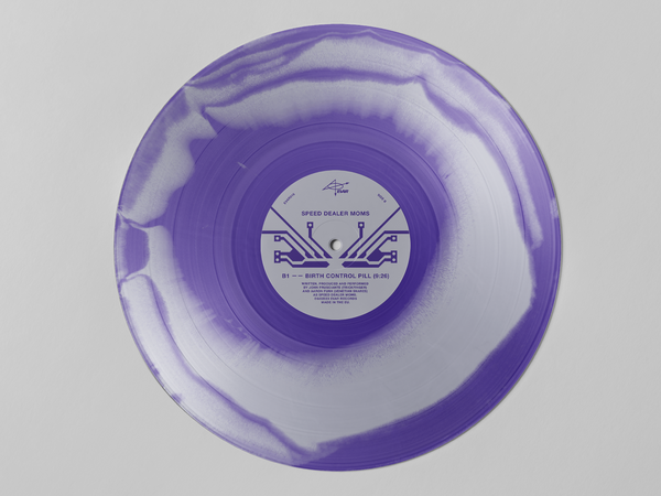 SPEED DEALER MOMS 'BIRTH CONTROL PILL' 12" (PURPLE SPLATTER)