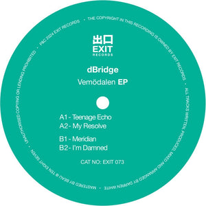 DBRIDGE 'VEMÖDALEN EP' 12" (CLEAR WAX)