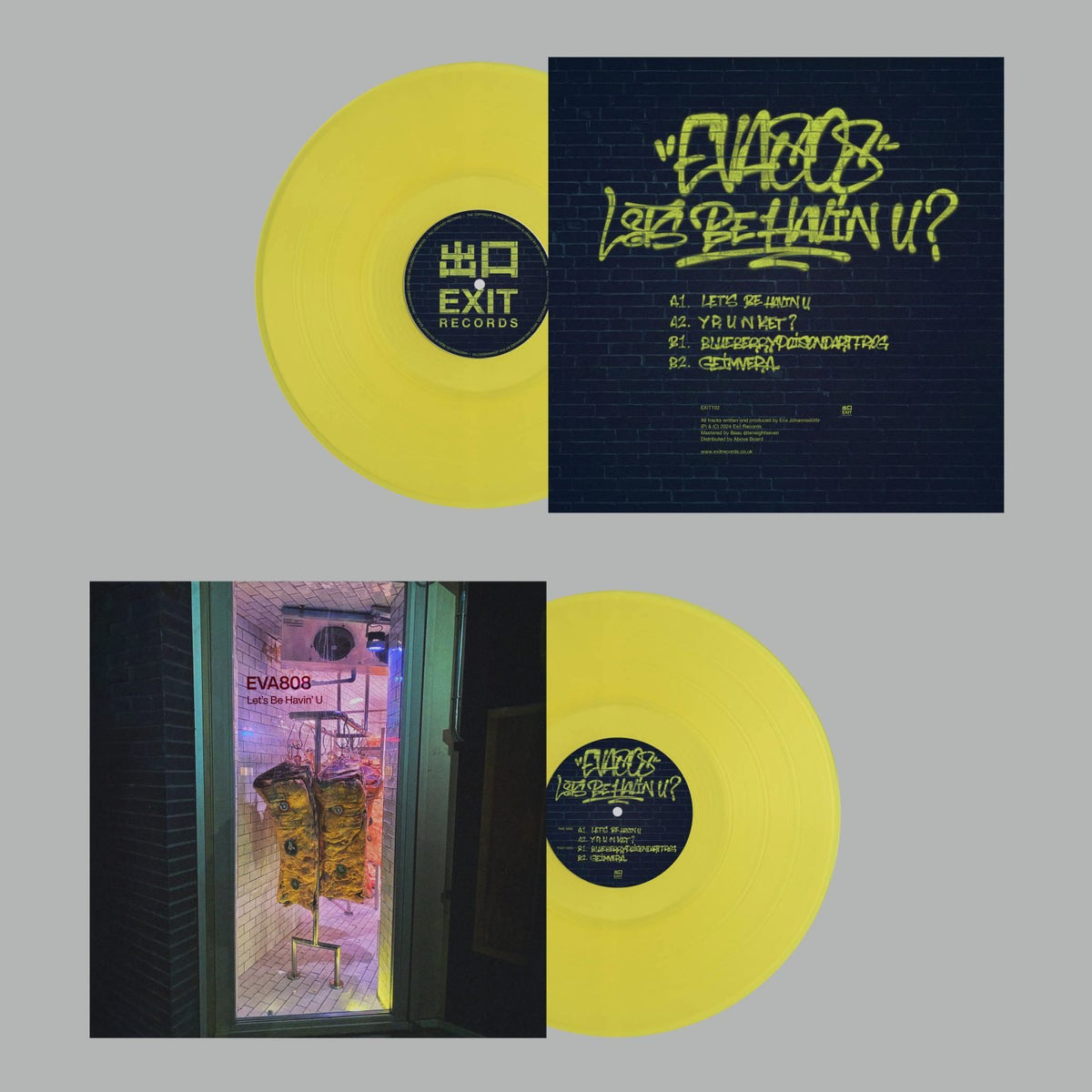 EVA808 'LETS B HAVIN U EP' 12