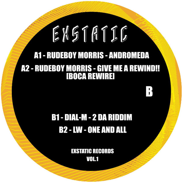 VARIOUS 'EXSTATIC RECORDS - VOL.1' 12"