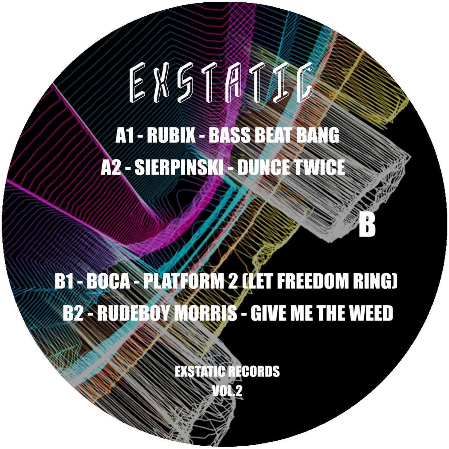 VARIOUS 'EXSTATIC RECORDS VOL.2' 12"