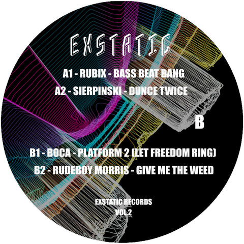 VARIOUS 'EXSTATIC RECORDS VOL.2' 12"