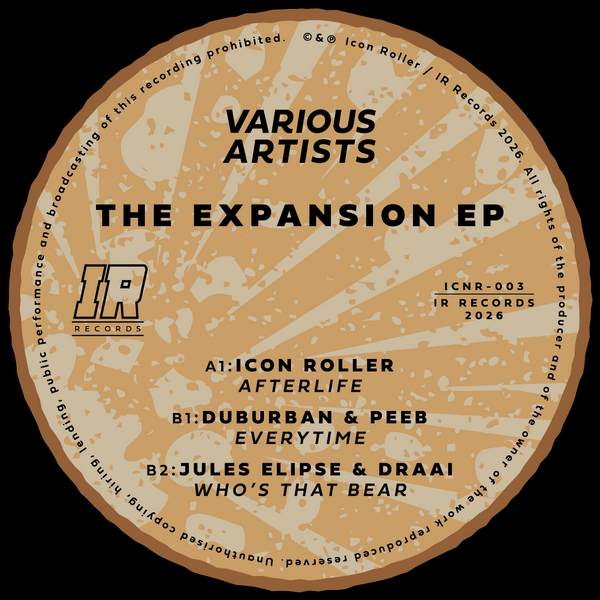 *PRE-ORDER* ICON ROLLER PRESENTS: 'THE EXPANSION EP' 12"