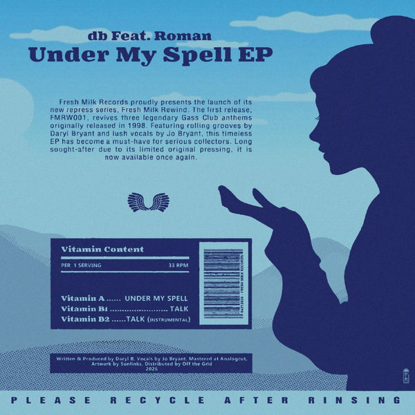 *PRE-ORDER* DB 'UNDER MY SPELL EP (FT. ROMAN)' 12"