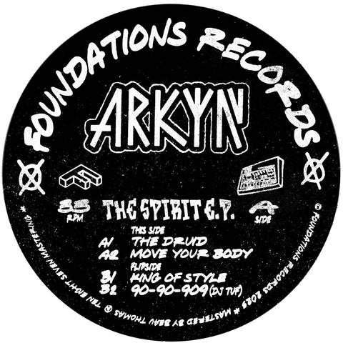 *PRE-ORDER* ARKYN 'THE SPIRIT EP' 12"