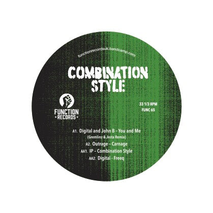 DIGITAL PRESENTS 'COMBINATION STYLE EP' 12"