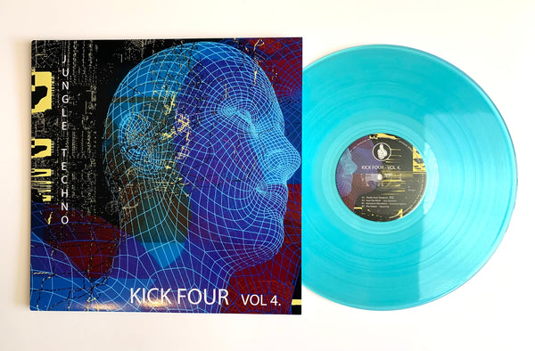 VARIOUS 'KICK FOUR - VOL.4' 12" (BLUE WAX)