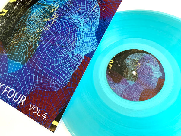 VARIOUS 'KICK FOUR - VOL.4' 12" (BLUE WAX)