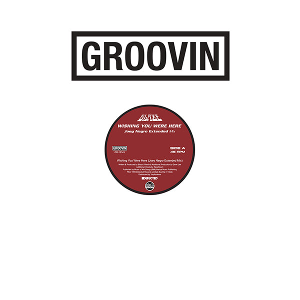 *PRE-ORDER* BLAZE 'WISHING YOU WERE HERE / HOW DEEP IS YOUR LOVE' 12"