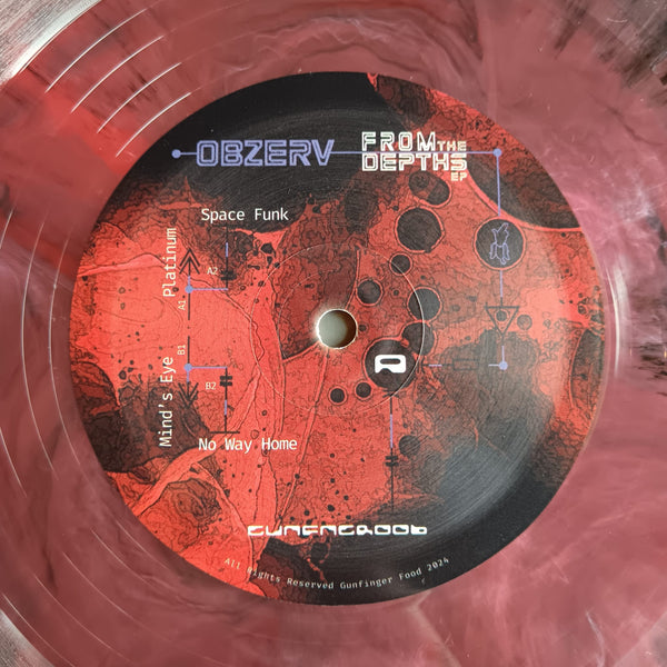 OBZERV 'FROM THE DEPTHS EP' 12" [RED MARBLE REPRESS]