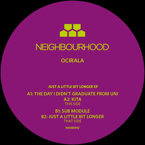 OCIRALA 'JUST A LITTLE BIT LONGER' 12"