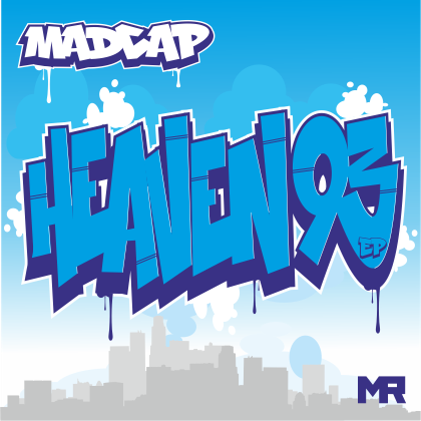 MADCAP 'HEAVENS 93' 12" (BLUE WAX) [EXCLUSIVE]