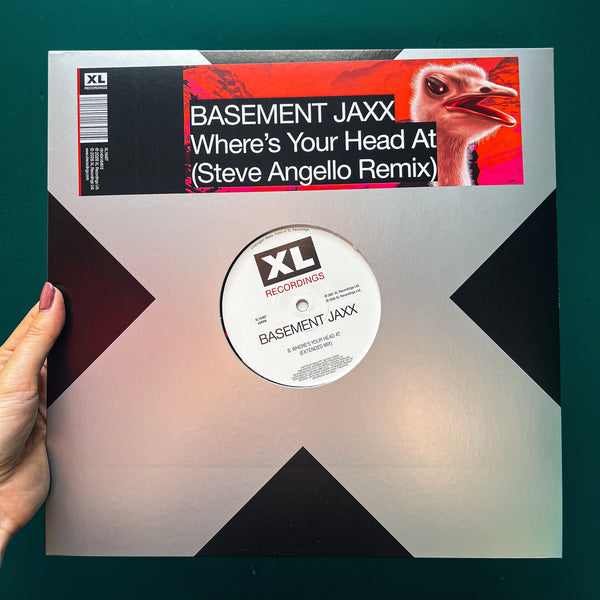 BASEMENT JAXX 'WHERE’S YOUR HEAD AT (STEVE ANGELLO REMIX)' 12"
