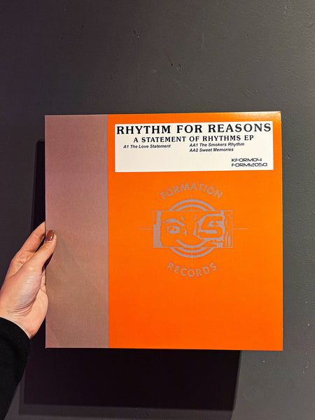 RHYTHMS FOR REASONS 'A STATEMENT OF RHYTHMS EP' 12"