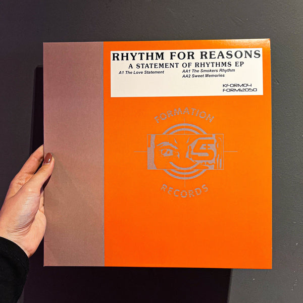 RHYTHMS FOR REASONS 'A STATEMENT OF RHYTHMS EP' 12"