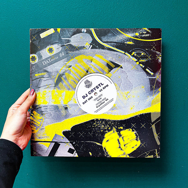 DJ CRYSTL 'CRYSTLIZE '94 / LIVE' 12"