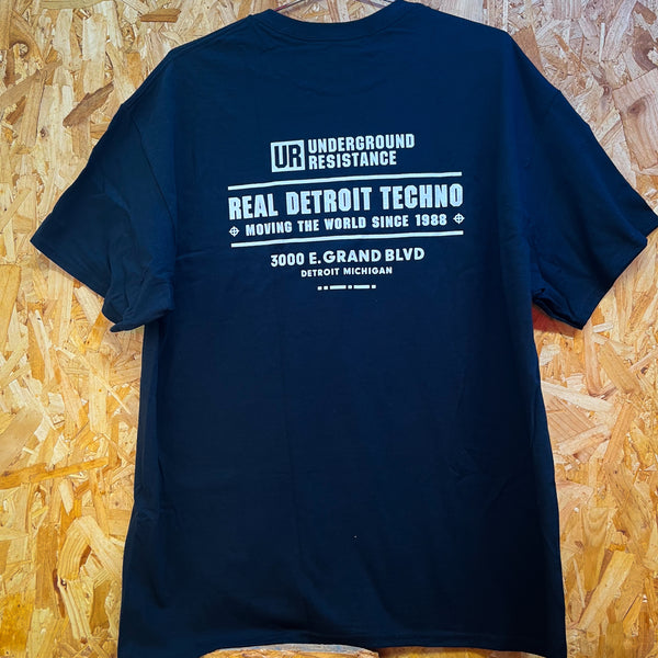 UNDERGROUND RESISTANCE WORKERS T-SHIRT (BLACK)