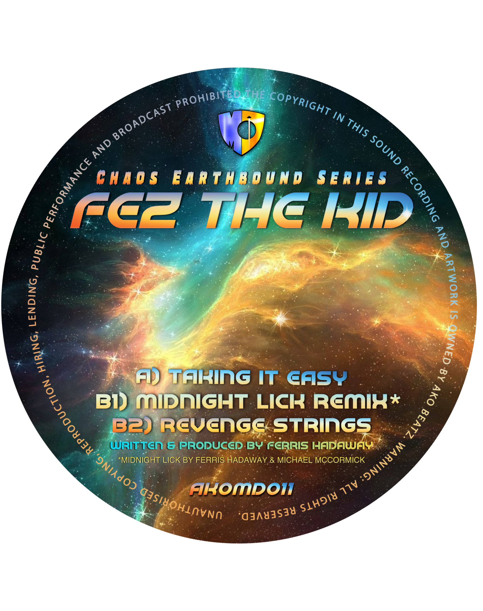*PRE-ORDER* FEZ THE KID 'TAKING IT EASY' 12"
