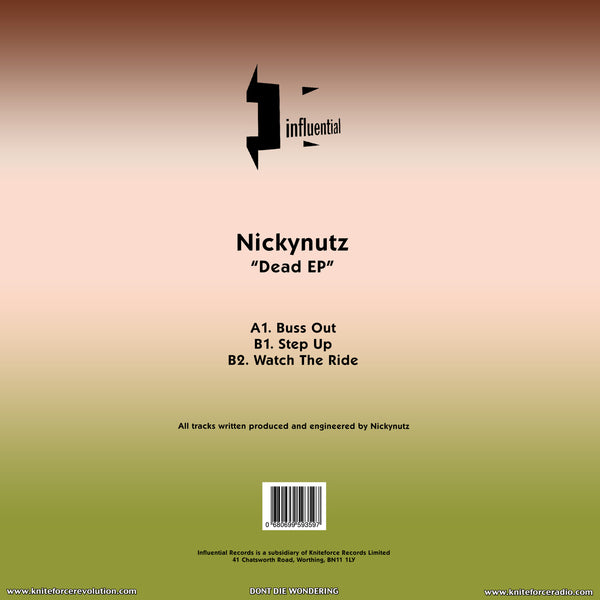 NICKYNUTZ 'BUSS OUT EP (GREEN WAX)' 12"