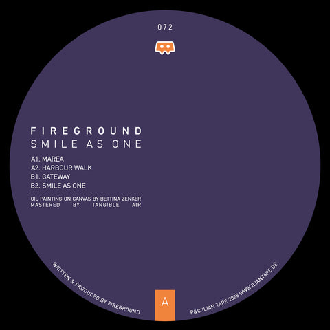 *PRE-ORDER* FIREGROUND 'SMILE AS ONE' 12"