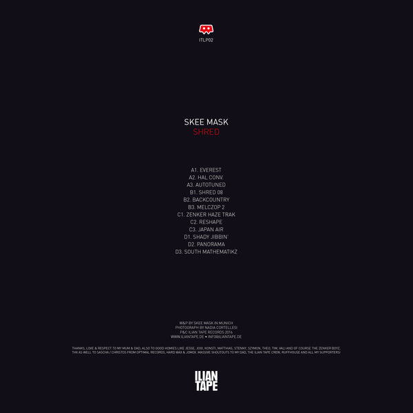 *PRE-ORDER* SKEE MASK 'SHRED (REPRESS)' 2X12"