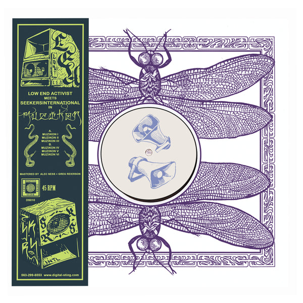 *PRE-ORDER* LOW END ACTIVIST MEETS SEEKERSINTERNATIONAL 'IN MUZIKON ' 12"