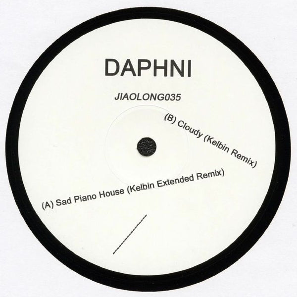 DAPHNI 'SAD PIANO HOUSE/CLOUDY (KELBIN REMIXES)' 12"