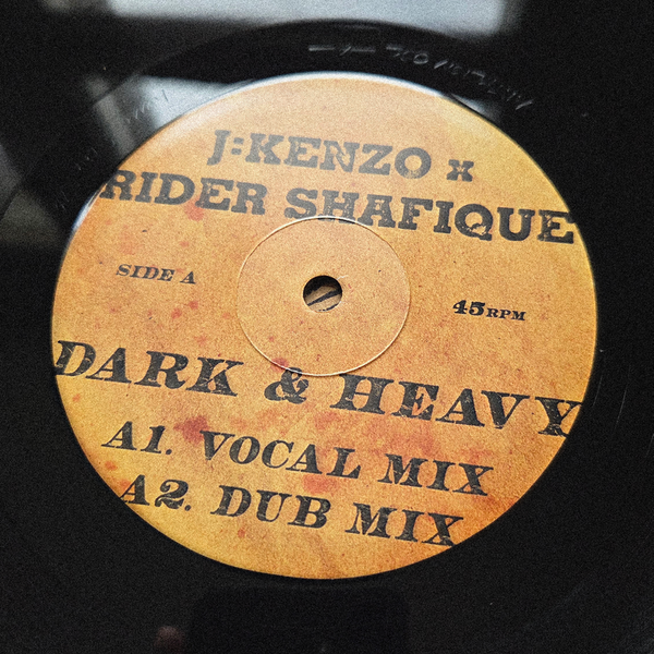 J:KENZO & RIDER SHAFIQUE 'DARK & HEAVY' 12"