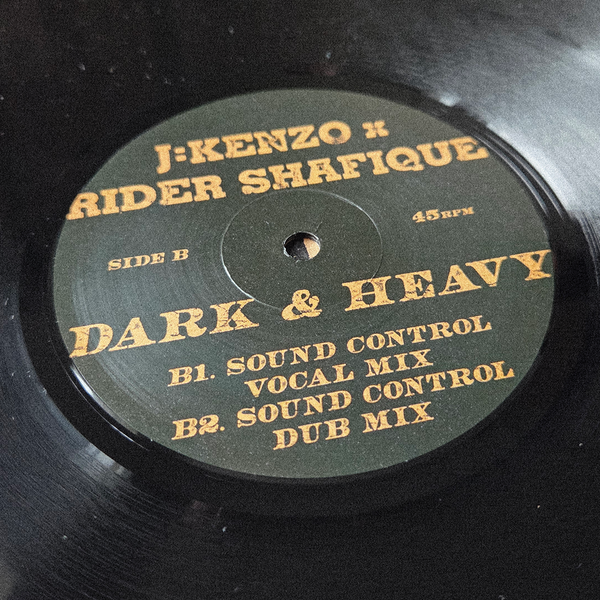 J:KENZO & RIDER SHAFIQUE 'DARK & HEAVY' 12"