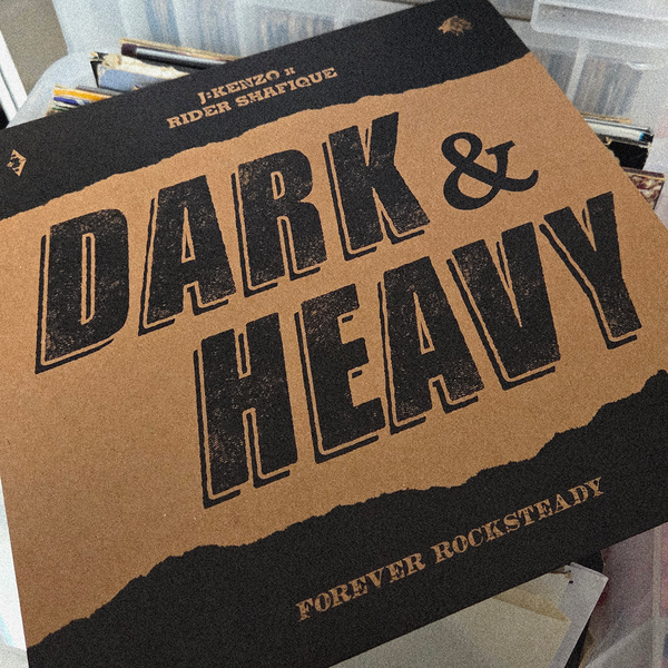 J:KENZO & RIDER SHAFIQUE 'DARK & HEAVY' 12"