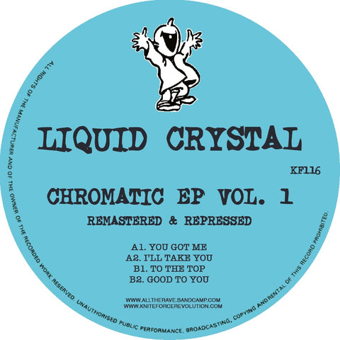 LIQUID CRYSTAL 'CHROMATIC EP - VOL 1' 12" (BLUE WAX)