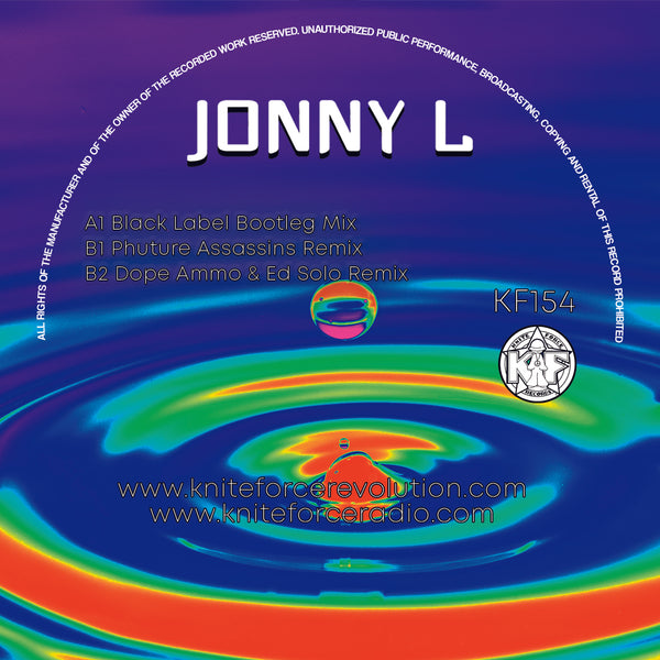 *PRE-ORDER* JONNY L 'HURT U SO REMIXES EP' 12" (PURPLE WAX)
