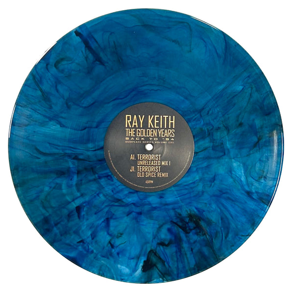 RAY KEITH 'THE TERRORIST (UNRELEASED / OLD SPICE MIXES)' 12" [BLUE WAX]