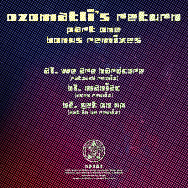 THE HOUSE CREW 'RATPACK / ACEN / ANT TO BE REMIXES' 12" [CLEAR/PURPLE WAX]