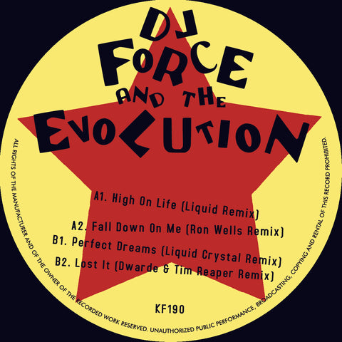 DJ FORCE & THE EVOLUTION 'REMIXES EP' [PURPLE MARBLE]