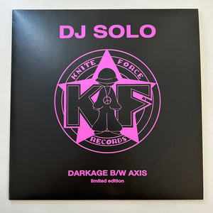 *PRE-ORDER* DJ SOLO 'DARKAGE' 10" (PURPLE WAX)