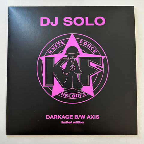 DJ SOLO 'DARKAGE' 10" (PURPLE WAX)