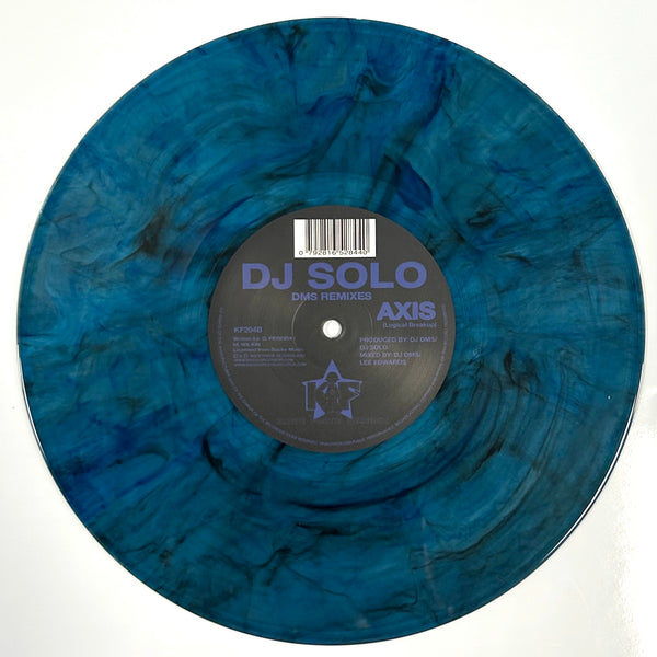 *PR-ORDER* DJ SOLO 'DARKAGE / AXIS (DMS REMIXES)' 10" (BLUE WAX)